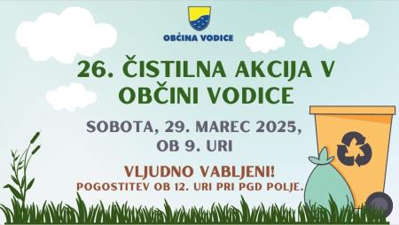 Vabilo 26. čistilna akcija 2025