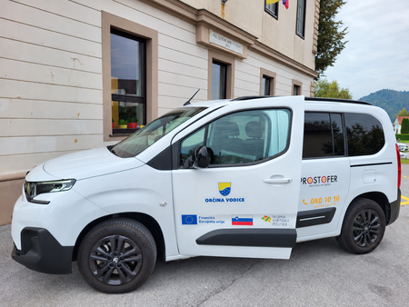 Prostoferjevo vozilo Občine Vodice
