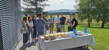 Sprejem devetletnih odličnjakov pri županu Občine Vodice