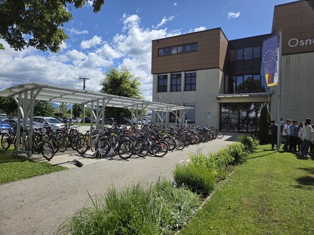 Podelitev kolesarskih izkaznic 2025 (foto: K. Zalokar)