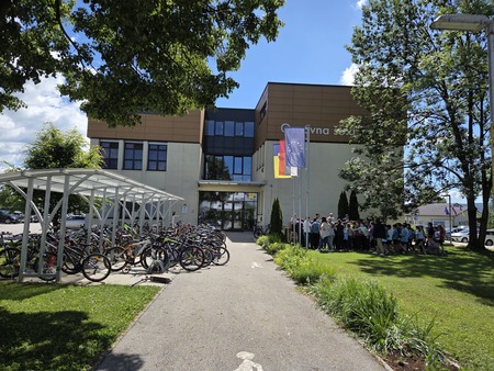 Podelitev kolesarskih izkaznic 2025 (foto: K. Zalokar)