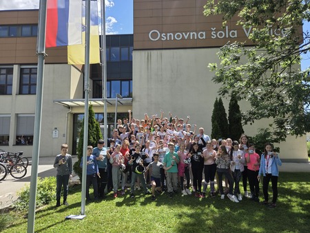 Podelitev kolesarskih izkaznic 2025 (foto: K. Zalokar)