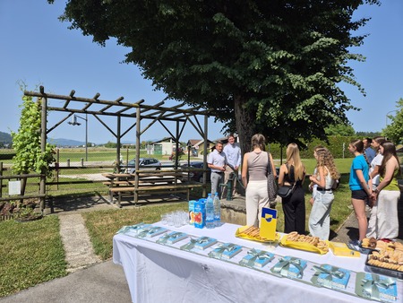 Sprejem devetletnih odličnjakov pri županu Občine Vodice 2025