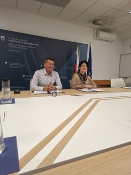 Podpis pogodbe za pričetek gradnje na Skaručni (foto: OV)