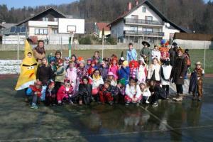 Čudovite pustne šeme so odganjale zimo