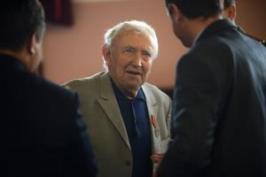 Vojaški, letalski in mornariški ataše Veleposlaništva Ruske federacije ob 70. obletnici zmage v drugi svetovni vojni podelil medaljo občanu občine Vodice