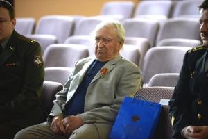 Vojaški, letalski in mornariški ataše Veleposlaništva Ruske federacije ob 70. obletnici zmage v drugi svetovni vojni podelil medaljo občanu občine Vodice