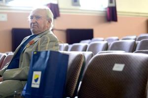 Vojaški, letalski in mornariški ataše Veleposlaništva Ruske federacije ob 70. obletnici zmage v drugi svetovni vojni podelil medaljo občanu občine Vodice