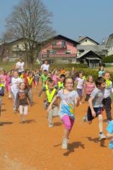 Občina Vodice in Osnovna šola Vodice sta se pridružili najmnožičnejšemu teku otrok