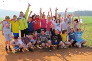 Občina Vodice in Osnovna šola Vodice sta se pridružili najmnožičnejšemu teku otrok