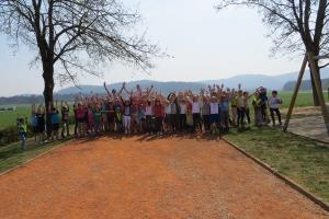 Občina Vodice in Osnovna šola Vodice sta se pridružili najmnožičnejšemu teku otrok